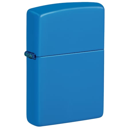 Zippo Sky Blue Matte Classic Pocket Lighter 48628